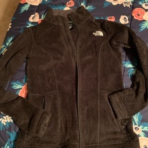Fuzzy Northface Jacket